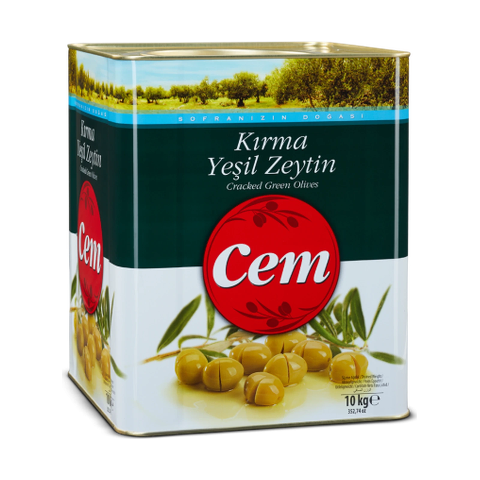 Lomljene zelene masline