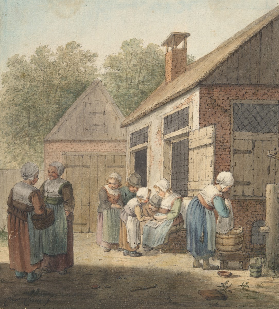 CourtyardScene