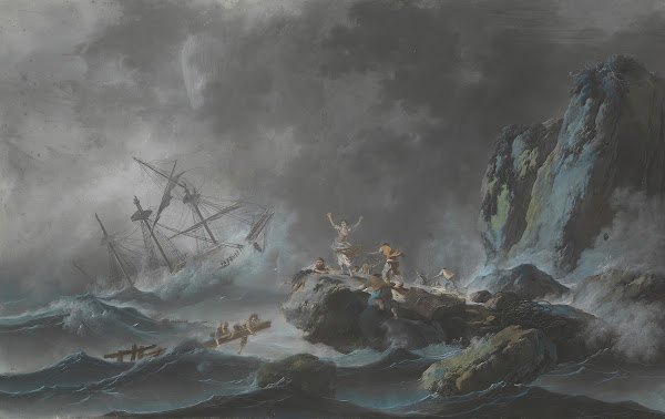 A Shipwreck in a Storm 1782