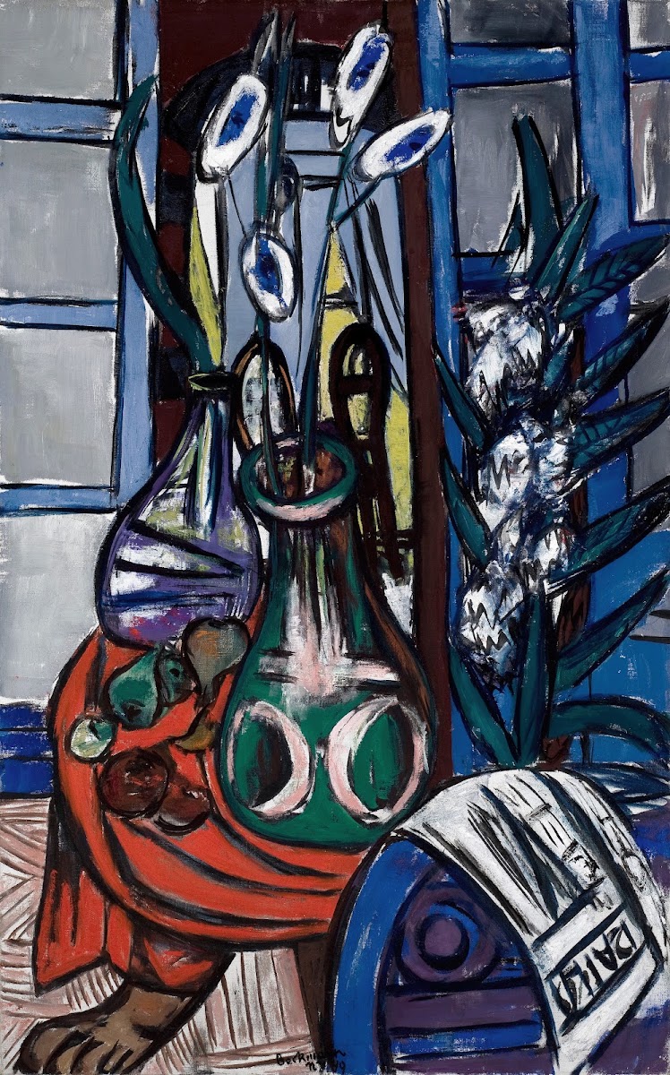 Large Still Life Interior Blue 1949