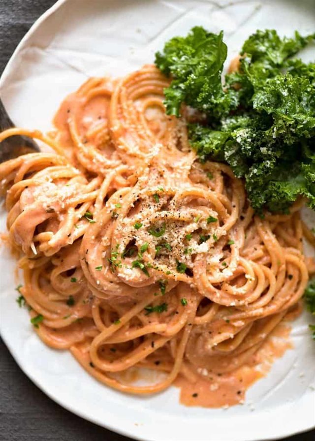 Pasta Sốt Kem Cà Chua
