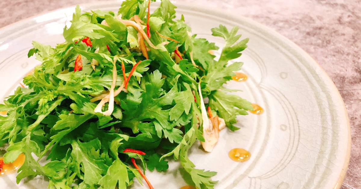 Rau tần ô trộn