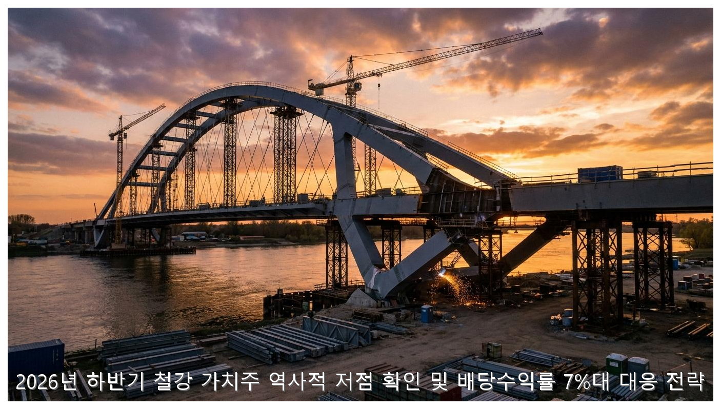 2026년 하반기 철강 가치주 역사적 저점 확인 및 배당수익률 7%대 대응 전략 핵심 안내 및 분석 인포그래픽 (5)
