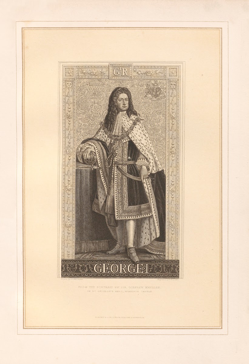 Portrait of George I 19th century
