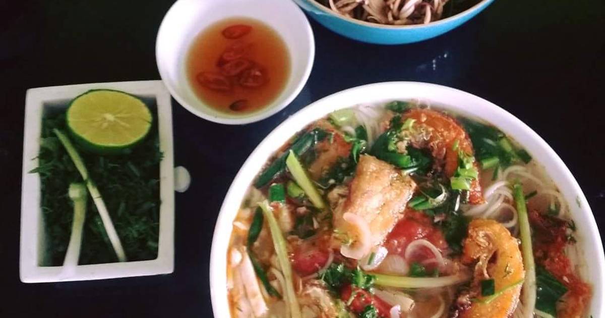Bún cá rô sông