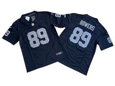 Las Vegas Raiders 89# Brock Bowers Nike Black Vapor F.U.S.E. Limited Jersey.jpeg
