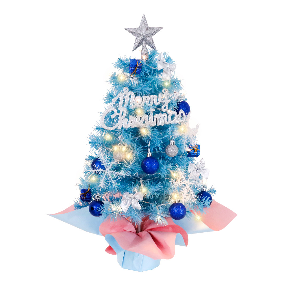 Mini Christmas Tree, 45 cm or 60 cm, Blue