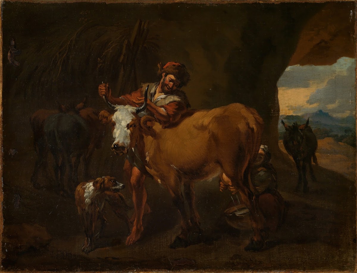 The cow milker