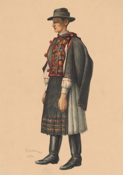 Study of a Man from Detva 1923