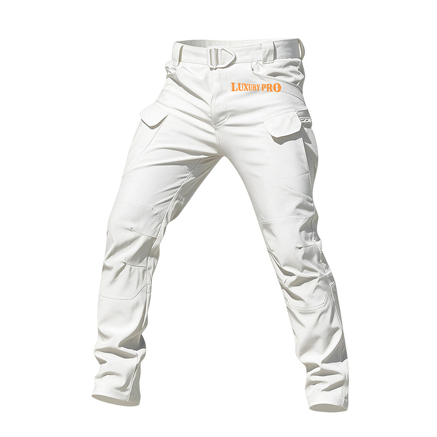 2D Cargo Long Pants with Belt
