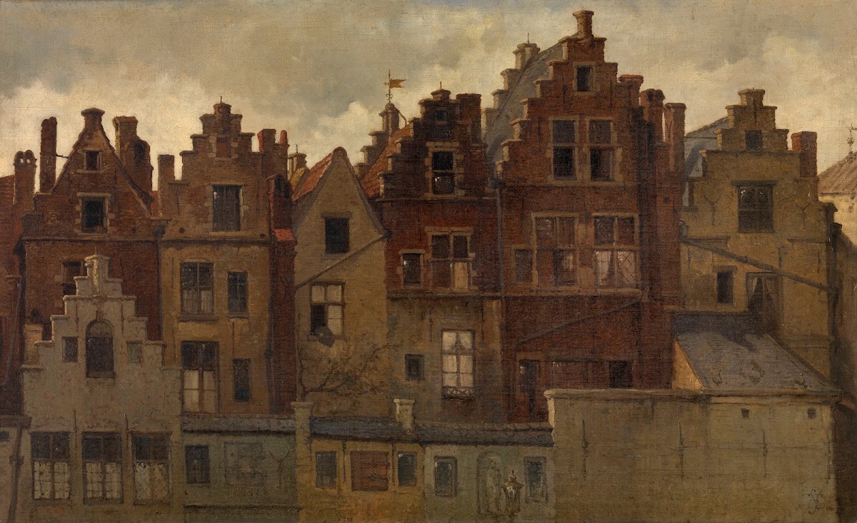 Old FaçAdes On The Handschoenmarkt