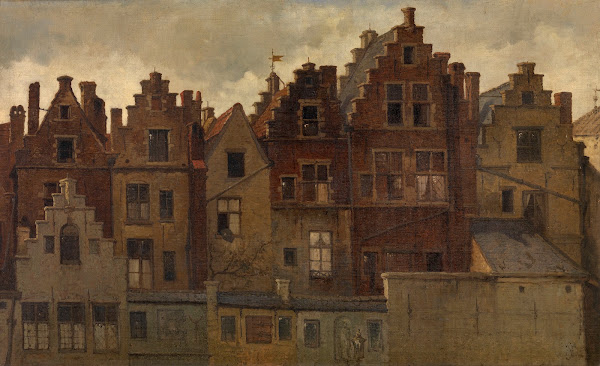 Old FaçAdes On The Handschoenmarkt
