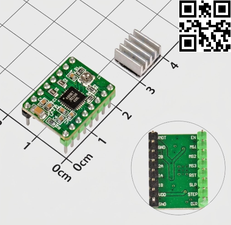 MKS A4988 Module Điều Khiển Động Cơ Bước Reprap 8~35VDC