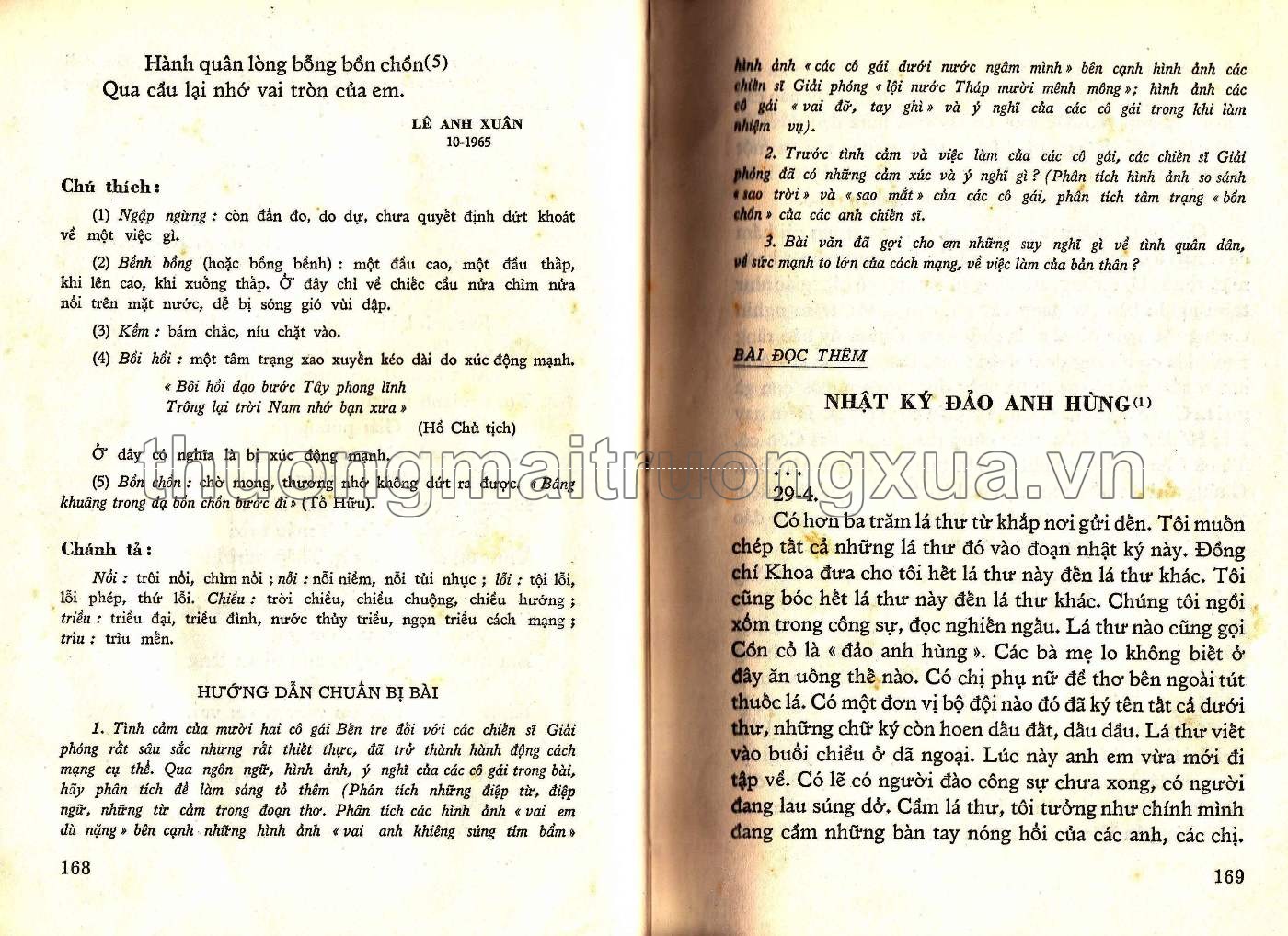 Văn học trích giảng lớp 6 phổ thông (1973) - Trang 81