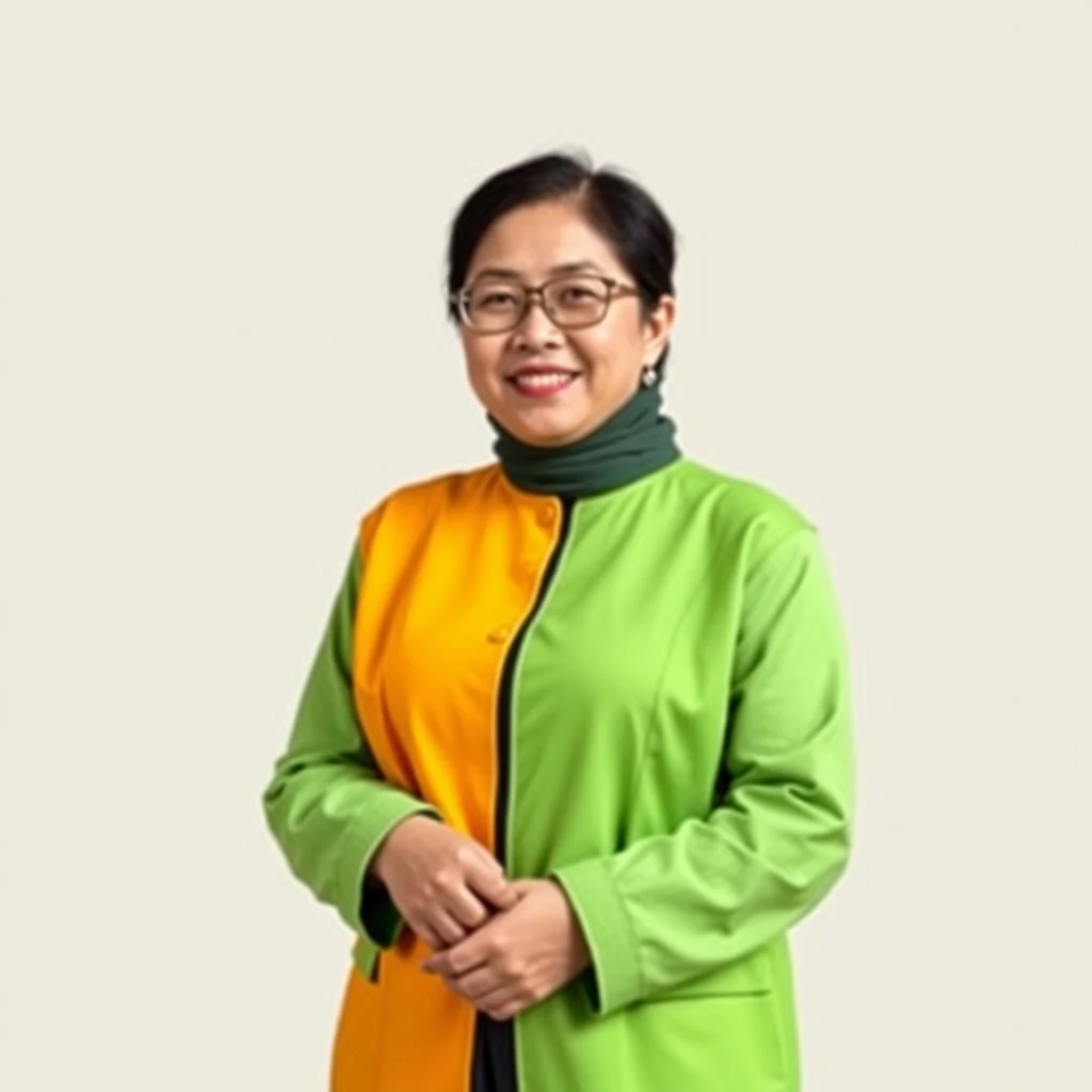 Karina Soerbakti dalam kegiatan sosial pendidikan di Kota Bogor