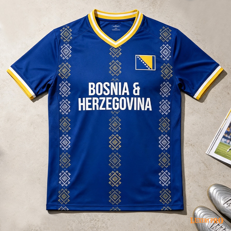 AOP NGA V-neck Children's Football Jersey