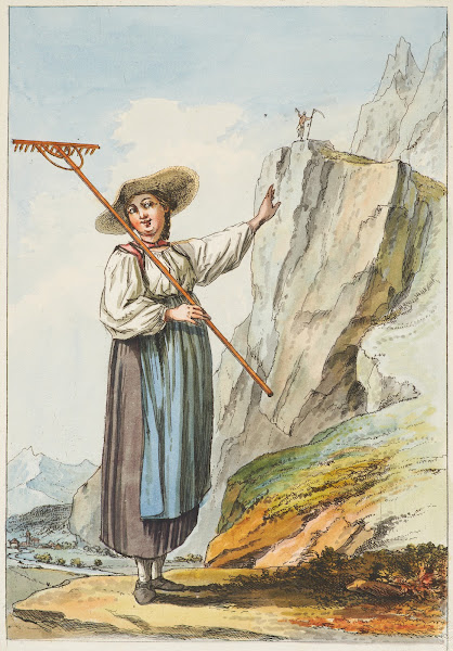 Feneuse des montagnes dOberhasli Canton de Berne 1777 1779