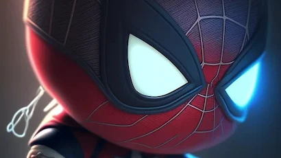 Cute Spiderman  iPhone Wallpaper Background