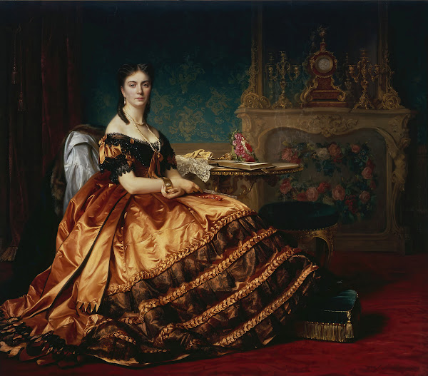 Portrait of Emilia Włodkowska 1865