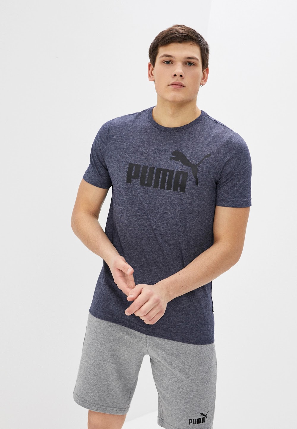 Puma ESS Heather Tee US