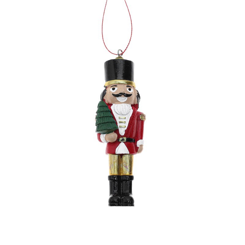Nutcracker soldier as pendant, 10 cm