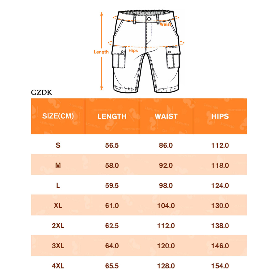 AOP Cargo Shorts