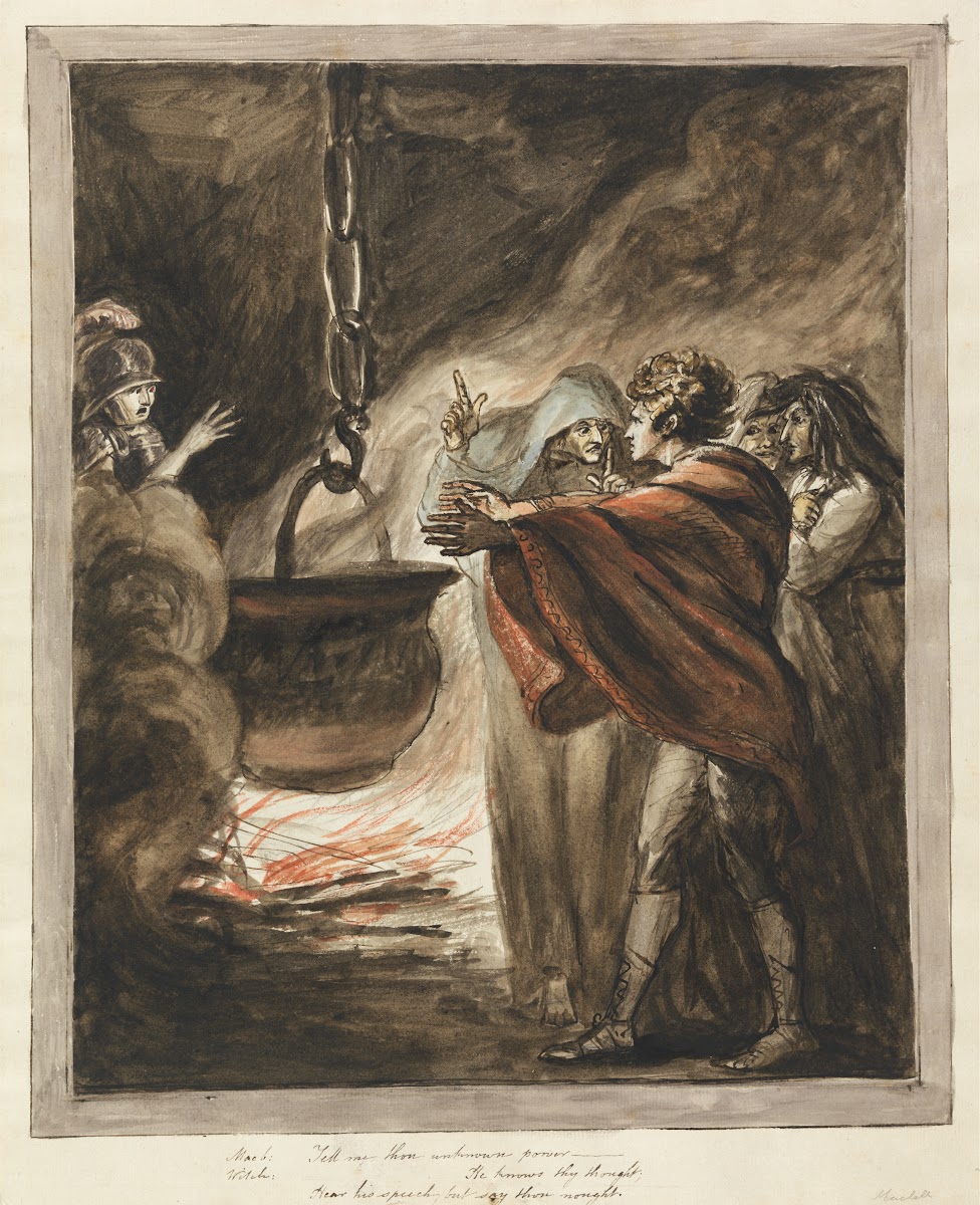 The Apparition of the Armed Head Macbeth ca 1781