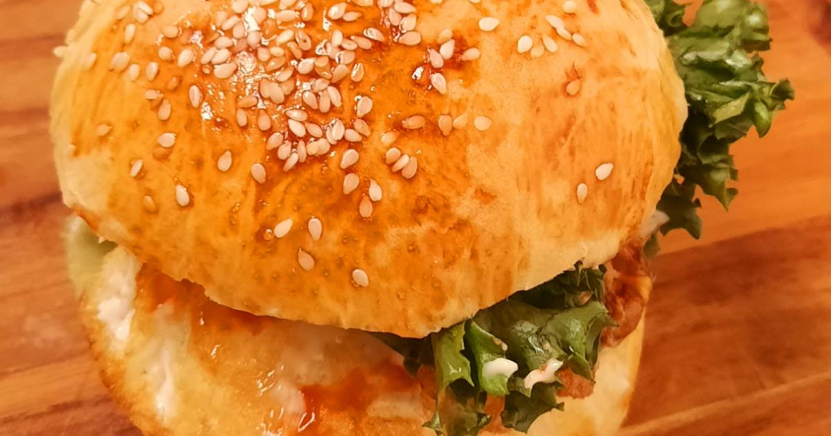 Hamburger trứng