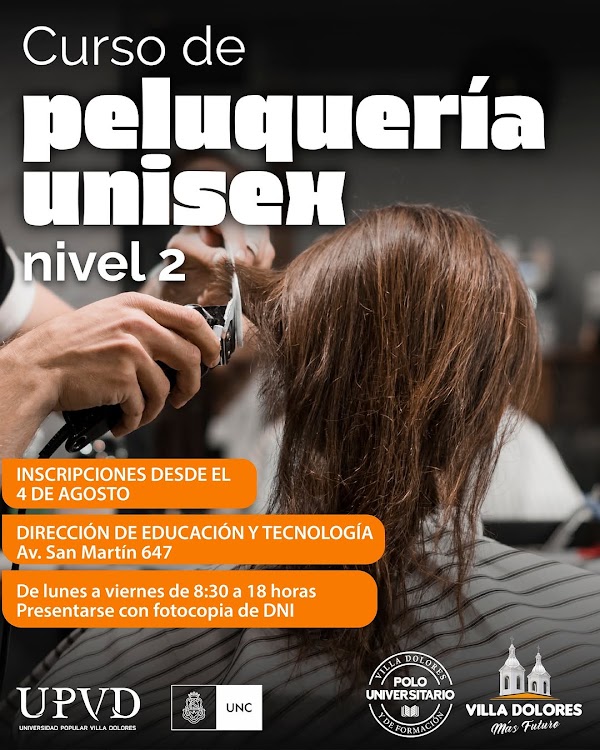 Curso de Peluquería Unisex