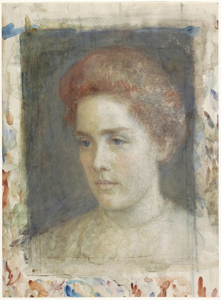 Portret van mejuffrouw Wiedenbruggen 1874   1925