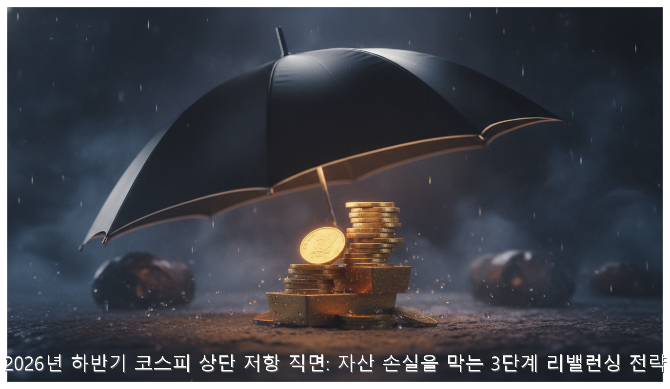 2026년 하반기 코스피 상단 저항 직면: 자산 손실을 막는 3단계 리밸런싱 전략 핵심 안내 및 분석 인포그래픽 (4)