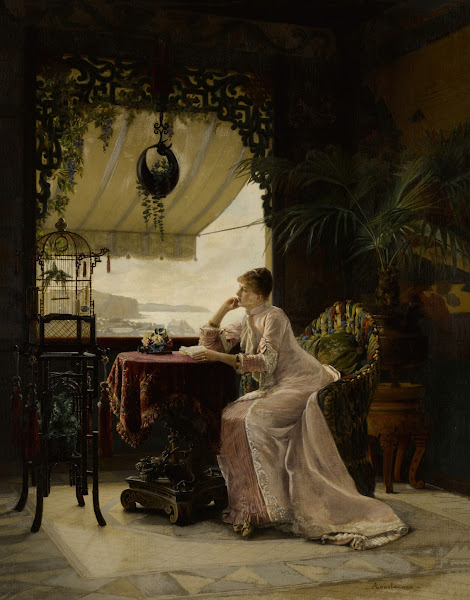 Daydreaming in a Chinois Interior