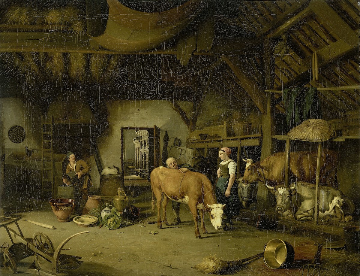 Peasant Interior c 1830   c 1860