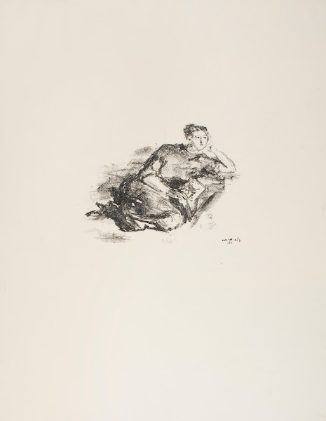 Mink on the Sofa 1912