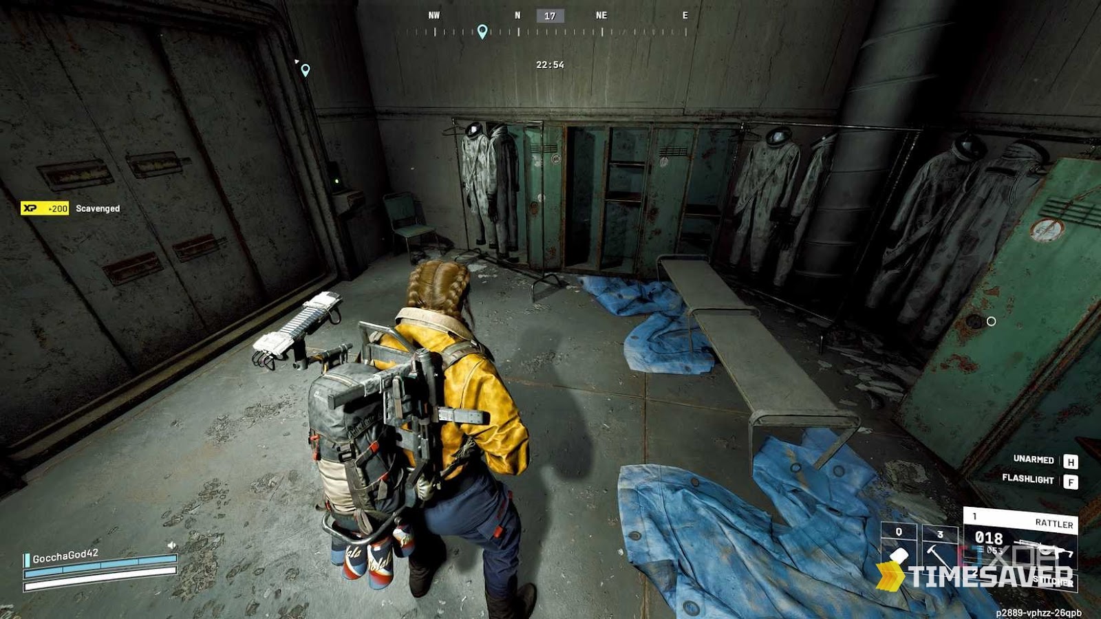 ARC Raiders Raider scavenging loot from lockers during a raid, the legitimate way to stock up materials without a dupe glitch
