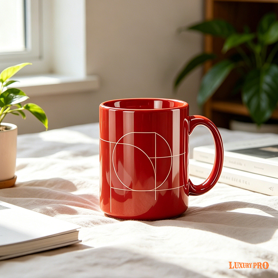11oz Full Red Mug
