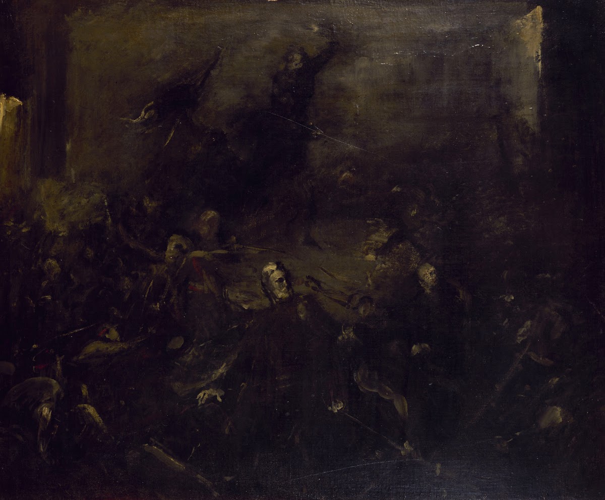 Allégorie politique avec portrait de Victor Hugo 1866