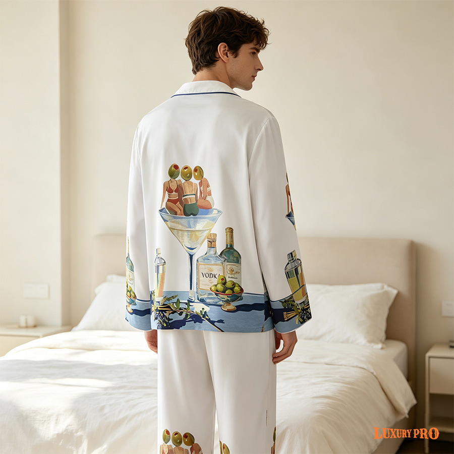 AOP Men's ZYJ Pajama Set