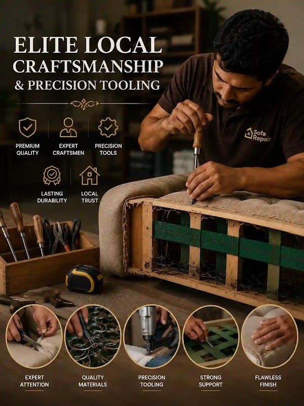 Sofa Restoration Workshop in Siliguri