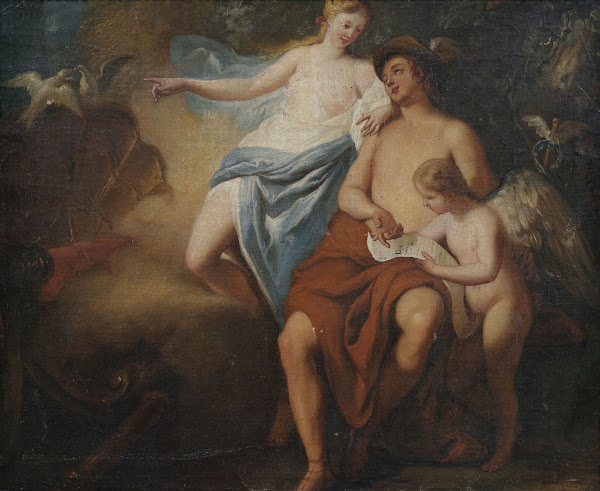 Venus Mercury and Cupid 18th Century