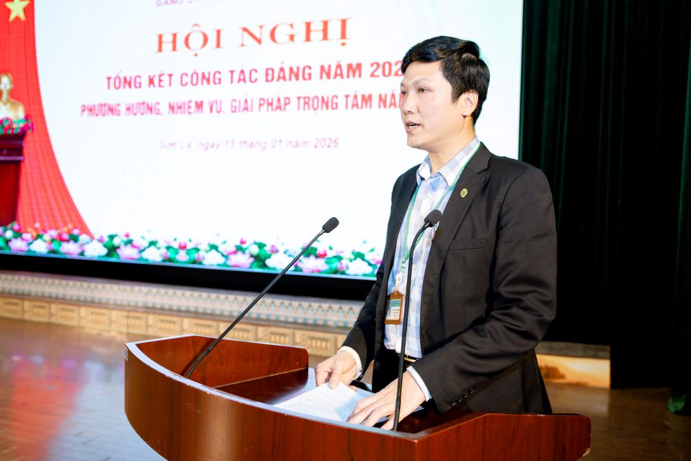 Trường Đại học Tây Bắc tổ chức Hội nghị tổng kết công tác Đảng năm 2025 và phương hướng nhiệm vụ năm 2026