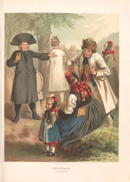 Deutsche Volkstrachten Pl24 1870