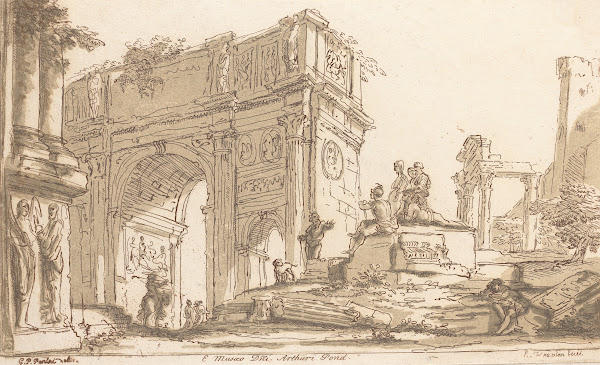 Classical scene 1740