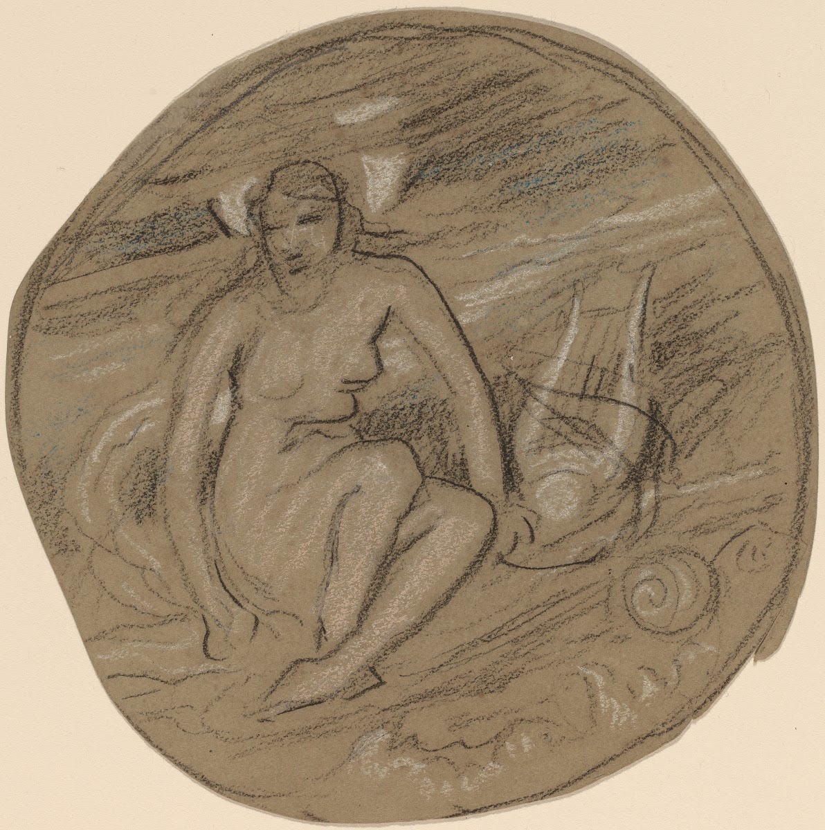 Study for Music c 1890