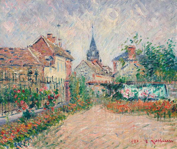 Vue de Saint Cyr du Vaudreuil Eure 1921
