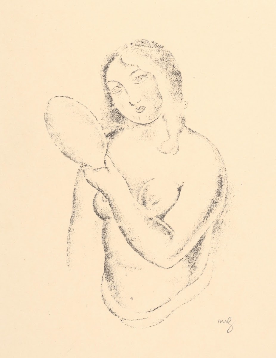 Žena so zrkadlom 1926