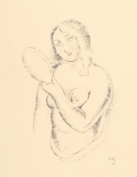 Žena so zrkadlom 1926
