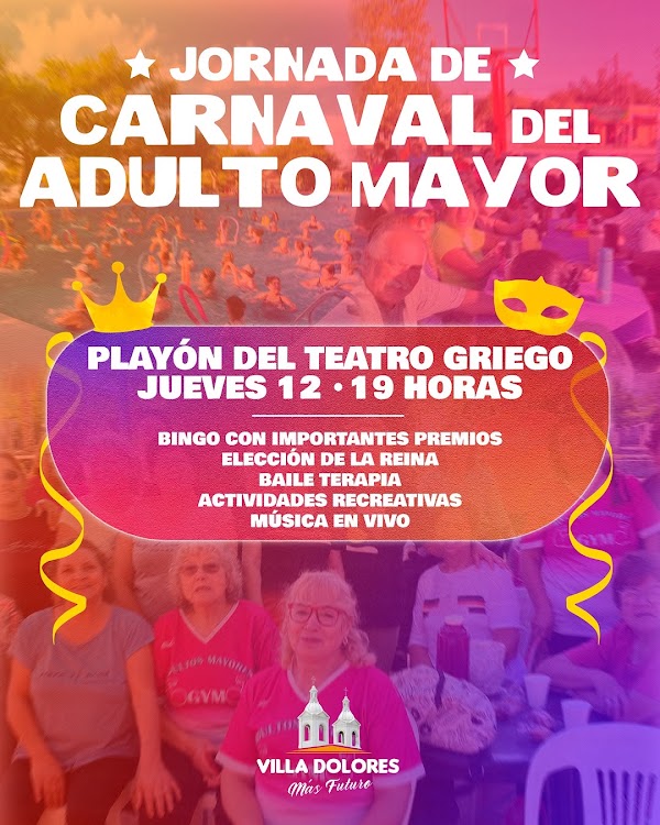 Jornada de Carnaval del Adulto Mayor