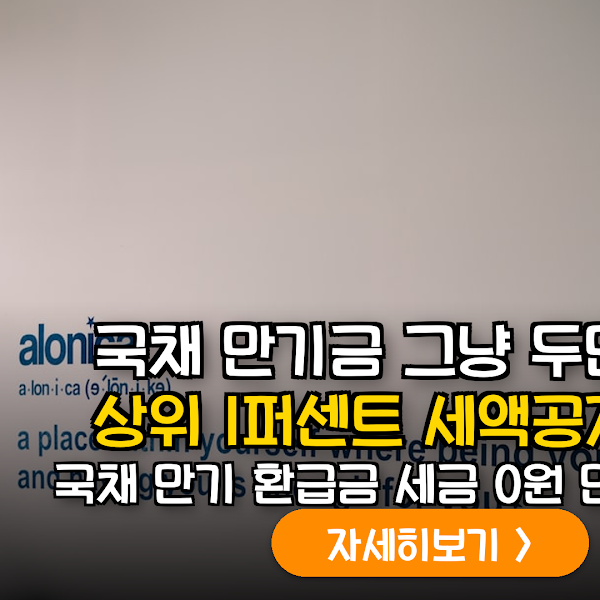 2026년 하반기 개인투자용 국채 만기 환급금 최적화: 연금계좌 이월 공제 기술 가이드