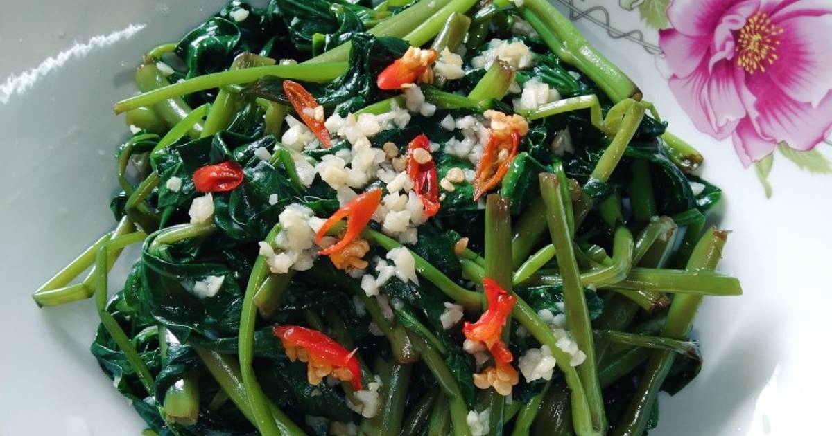 Rau muống xào tỏi